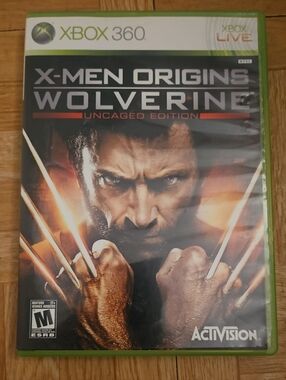 X-Men Origins Wolverine Uncaged Edition (Microsoft Xbox 360, 2009)